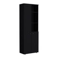 Grace Black 2 Door Kitchen Cabinet Black Kitchen Cabinets Included Wood
