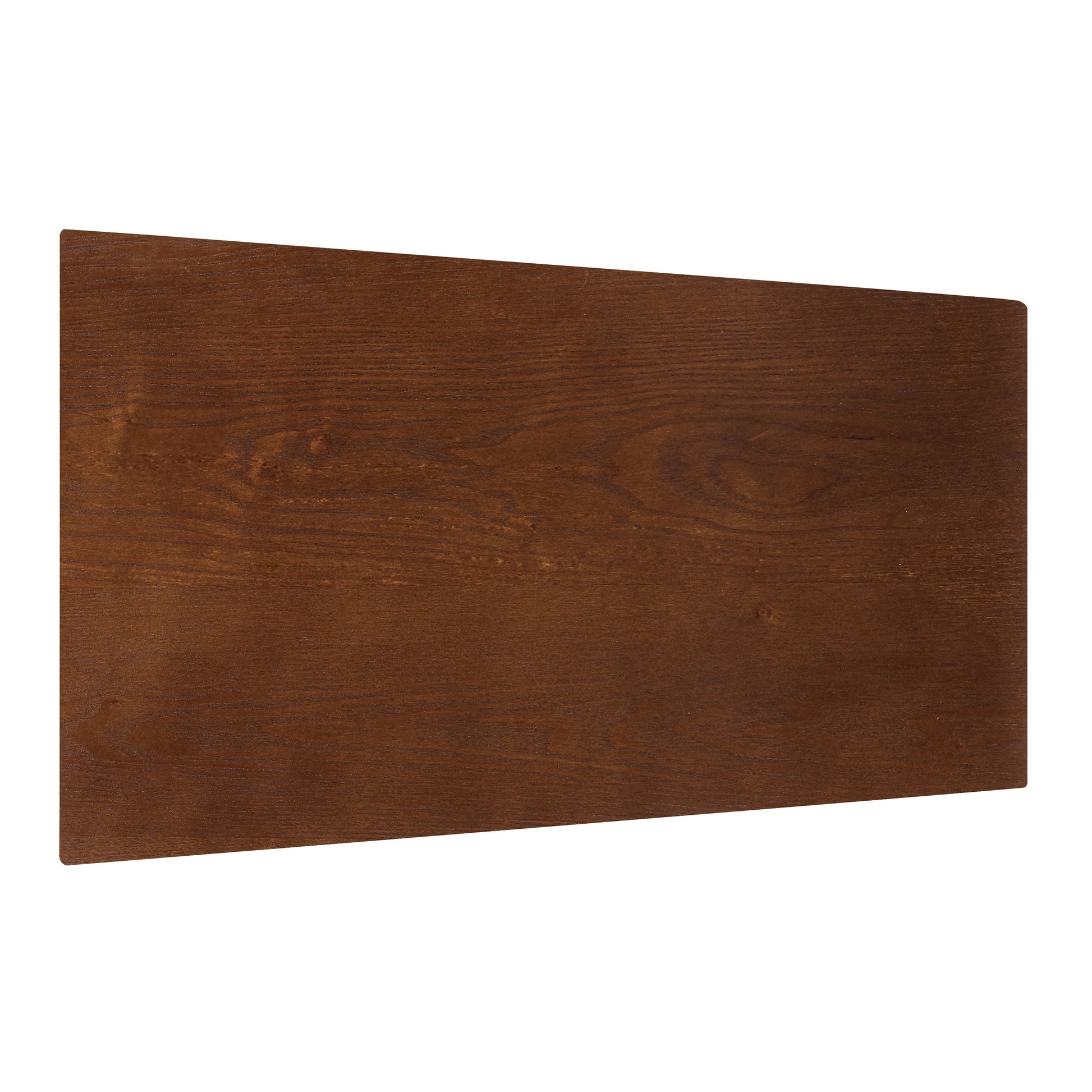 Contemporary Espresso Finish Chairside Table With Lower Shelf Wedge Shape Wooden Furniture 1Pc Side Table Espresso Contemporary Open Storage Coffee & End Tables Wood