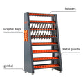 Cnc Tool Rack Multifunctional Cnc Tool Holder Cat40 Tool Holder Accessories Gray Wash Abs Steel Q235