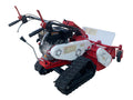 Professional Commercial Rotary Lawn Mower For High And Thick Grass Red Iron