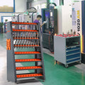 Cnc Tool Rack Multifunctional Cnc Tool Holder Cat40 Tool Holder Accessories Gray Wash Abs Steel Q235