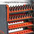 Cat40 Cnc Tool Cart 100Cap 5 Tier Cnc Rolling Carts With Wheels 40 Taper Tool Holder Cnc Mobile Tool Holder Cnc Tool Organizer Cat 40 Tool Holder Set For Storehouse Factory Garage Cat40 100Cap Cement Grey Abs Steel Q235
