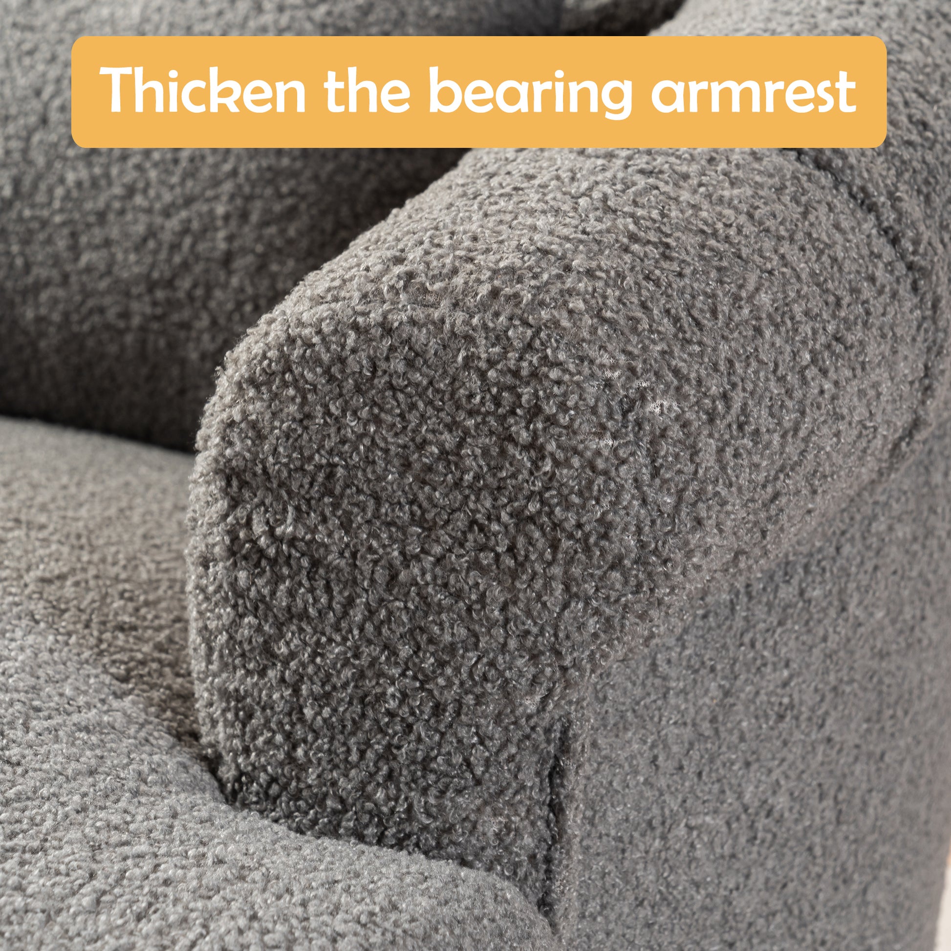 Swivel Chair With Ottoman, Modern Luxury Velvet Swivel Accent Chair, Comfy Round Armchair, Single Sofa Armchair With Lounge Seat For Bedroom Office Reading Spaces,Set Of 1,Dark Grey Dark Gray Teddy