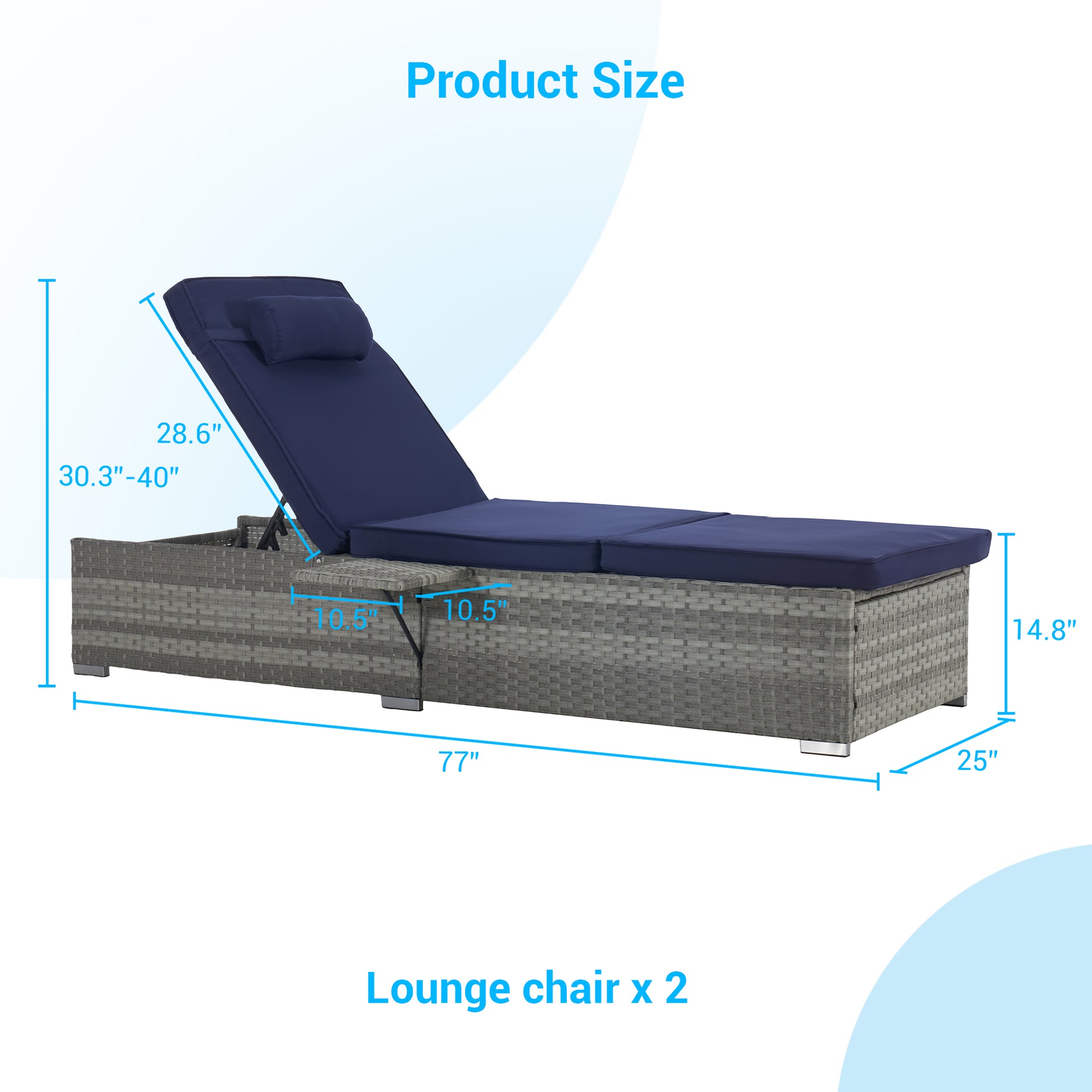 Outdoor Sofa Pe Rattan Furniture Deck Chair Gray Rattan Yes Complete Patio Set Gray Seats 2 Uv Resistant Frame Water Resistant Cushion Garden & Outdoor American Design,American Traditional 2 Person Seating Group Polyester Pe Rattan Iron Waterproof Fabric