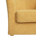 Cortina Fabric Club Chair Mustard Yellow Primary Living Space Casual,Contemporary,Cute Birch Fabric