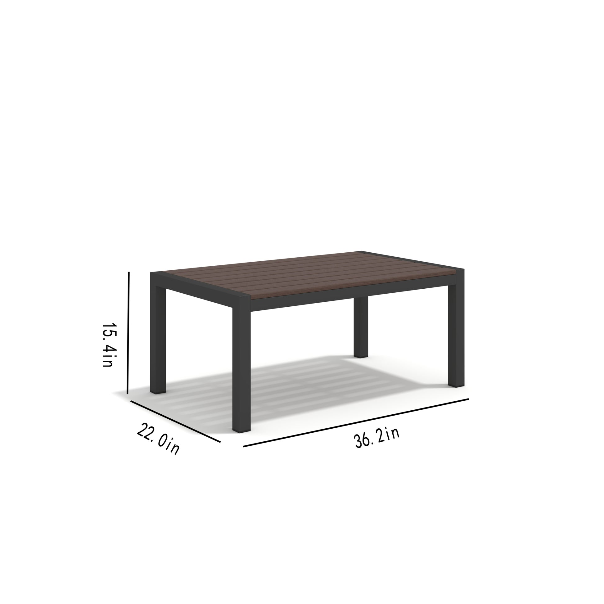 Aluminum Modern 4 Piece Sofa Seating Group For Patio Garden Outdoor Yes Complete Patio Set Black Mildew Resistant Frame Fade Resistant Cushion Garden & Outdoor Modern Complete Patio Sets Aluminium Aluminium