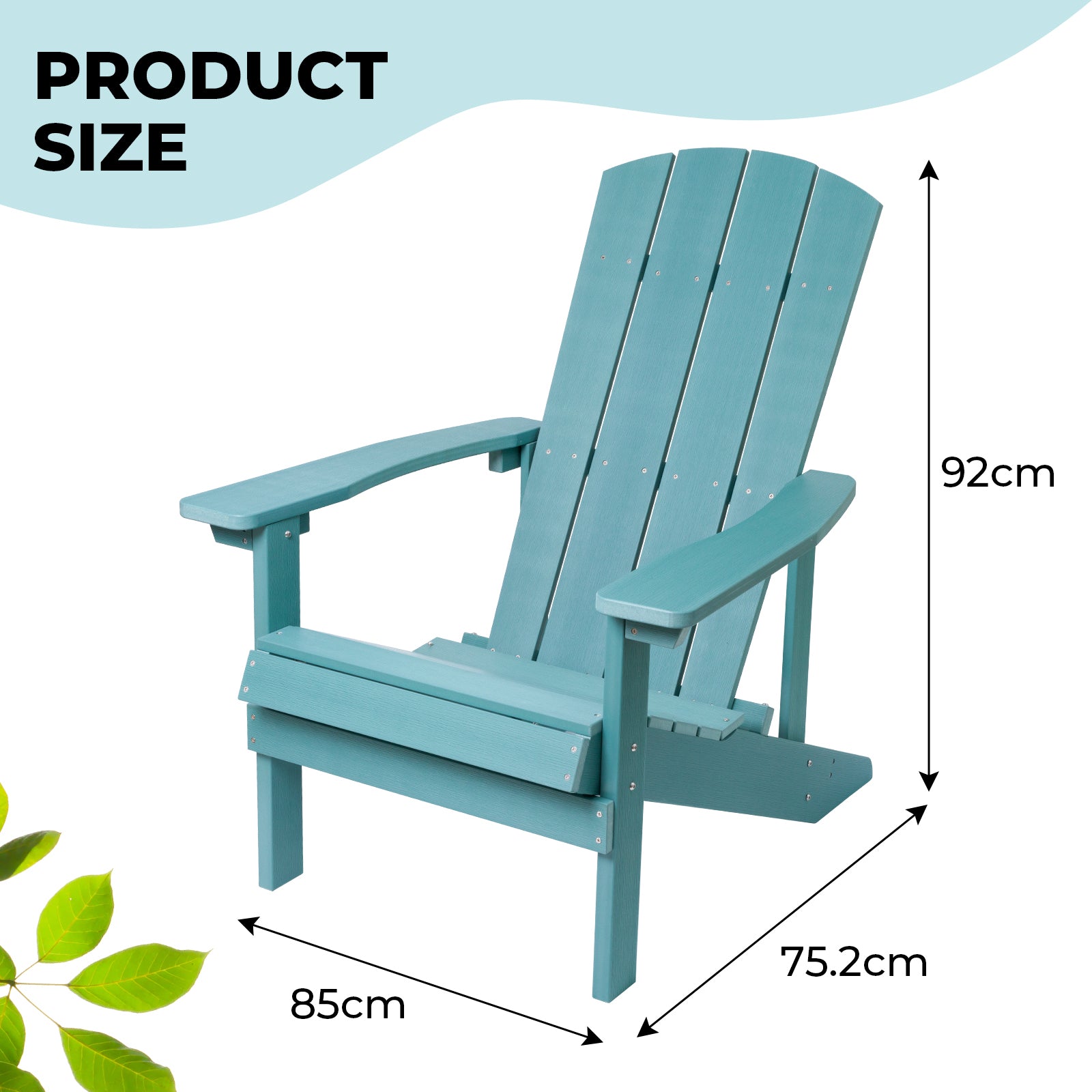 Adirondack Chairs Weather Resistant Plastic Fire Pit Chairs Adorondic Plastic Outdoor Chairs Suitable For All Outdoor Areas Seating Lifetime Blue Plastic