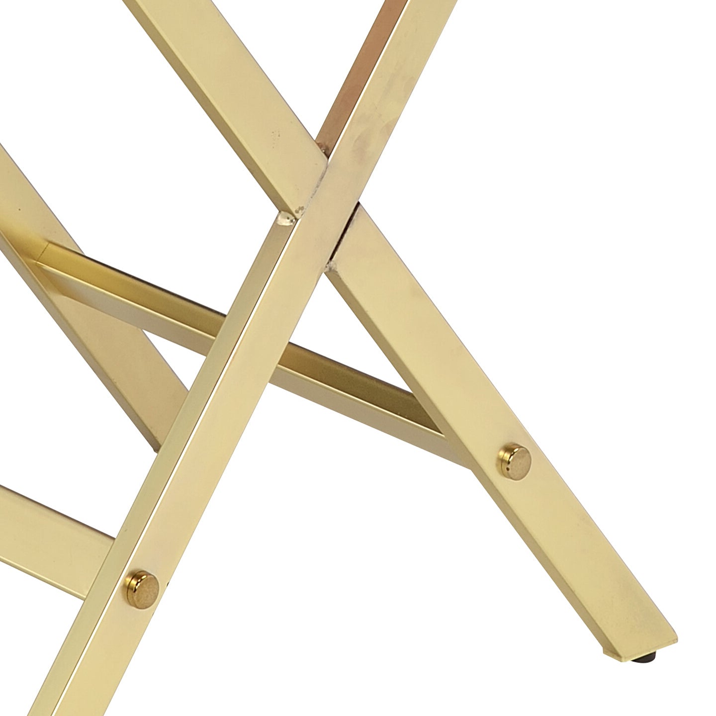 Pink And Gold 1 Drawer Rectangular Accent Table Pink Primary Living Space Modern Drawers Rectangular Wood Metal