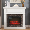 Electric Fireplace With Mantel,Fireplace Mantel Surround With 23