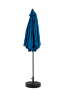 9Ft Outdoor Patio Umbrella Outdoor Table Umbrella With Push Button Tilt And Crank, Market Umbrella 6 Sturdy Ribsdeck, Backyard, Pool Base Not Included Dark Blue Dark Blue Garden & Outdoor Steel