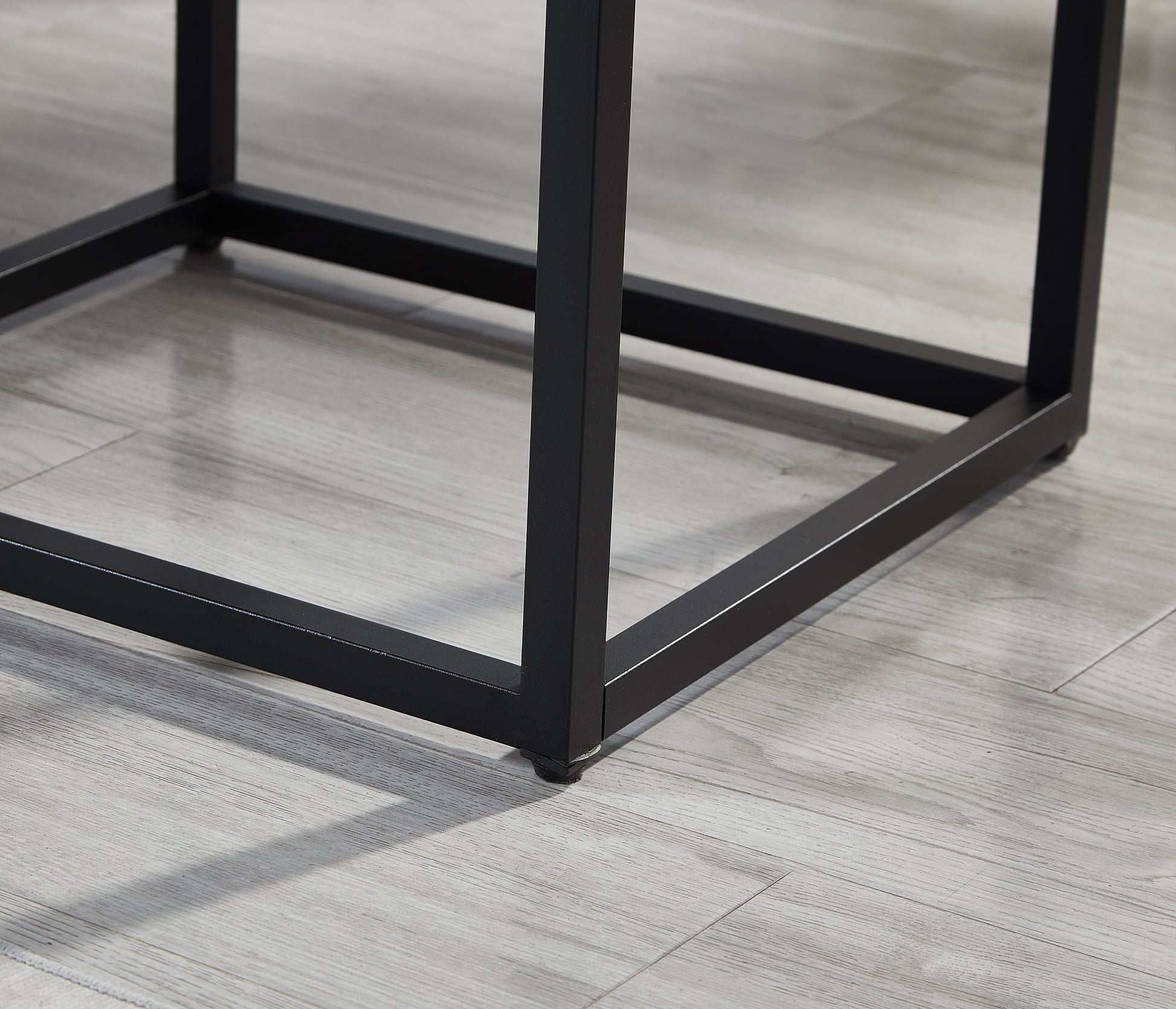 Belize 3 Piece Upholstered Bedroom Set, Tufted Wingback Bed With Two Gray Nightstands Box Spring Required Queen Gray Wood 3 Piece Set Bedroom Bed Included,Nightstand Included Contemporary Wood Tufted Polyester Engineered Wood