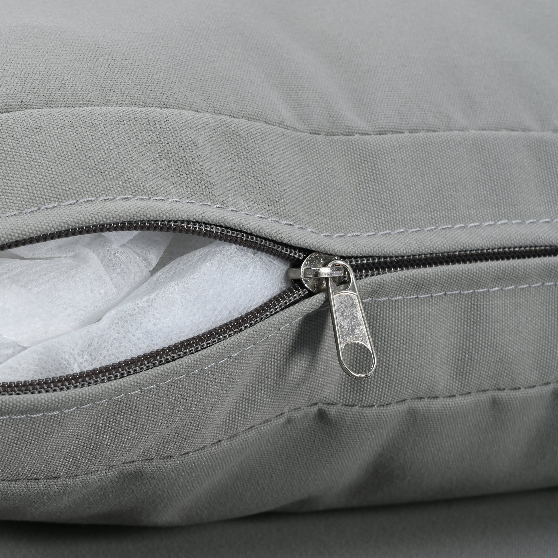 Modern Outdoor 3 Piece Pe Rattan Sofa Set All Weather Patio Metal Sectional Furniture Set With Cushions And Glass Table For Backyard, Poolside, Garden, Gray,L Shaped Yes Sectional Gray Seats 4 Weather Resistant Frame Water Resistant Cushion Garden &