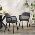 Dahlia Chair Black Polypropylene