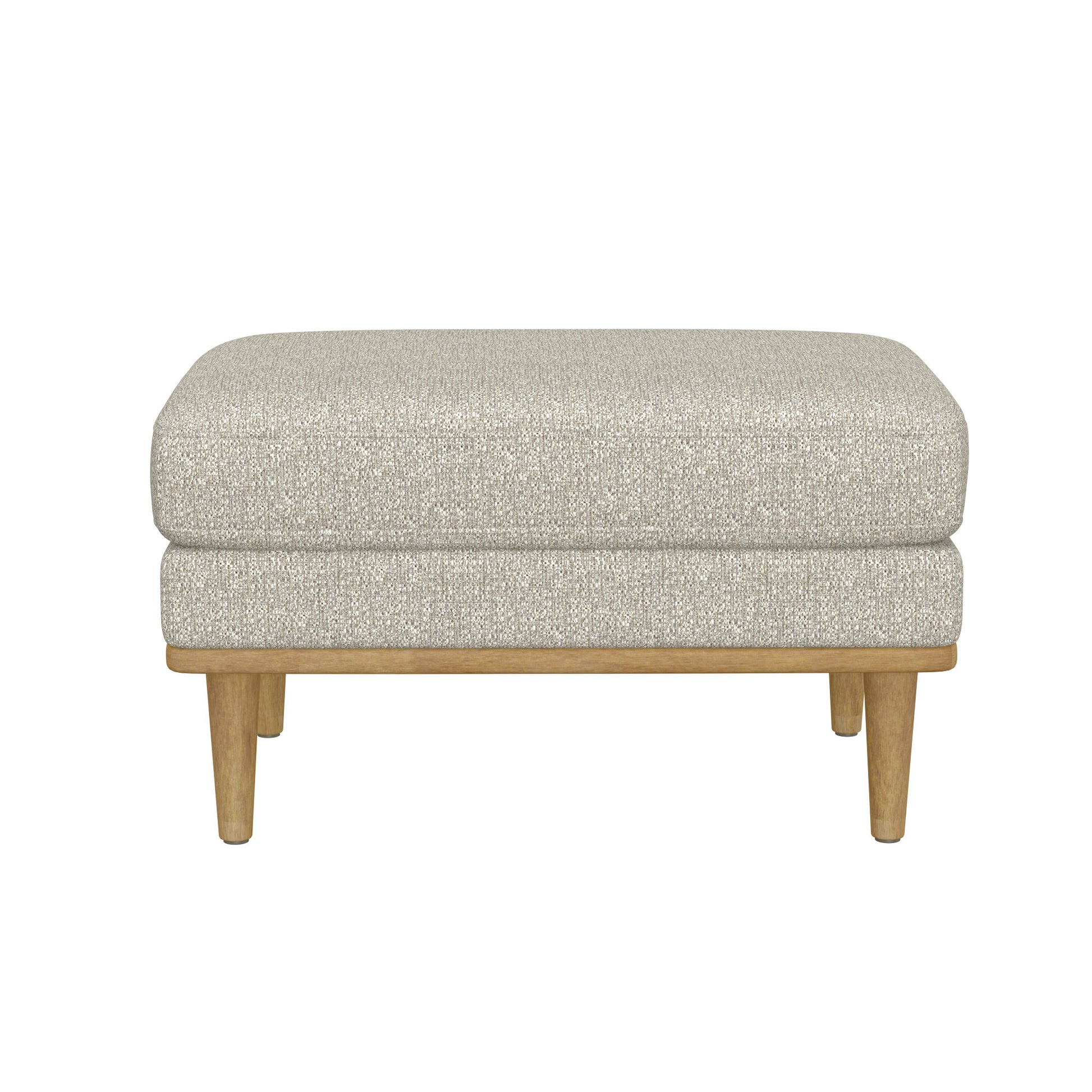 Revel Tan Chair Ottoman Tan Foam Solid Wood