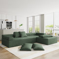 Modern Upholstered Sectional Sofa Couch Set,Modular 108