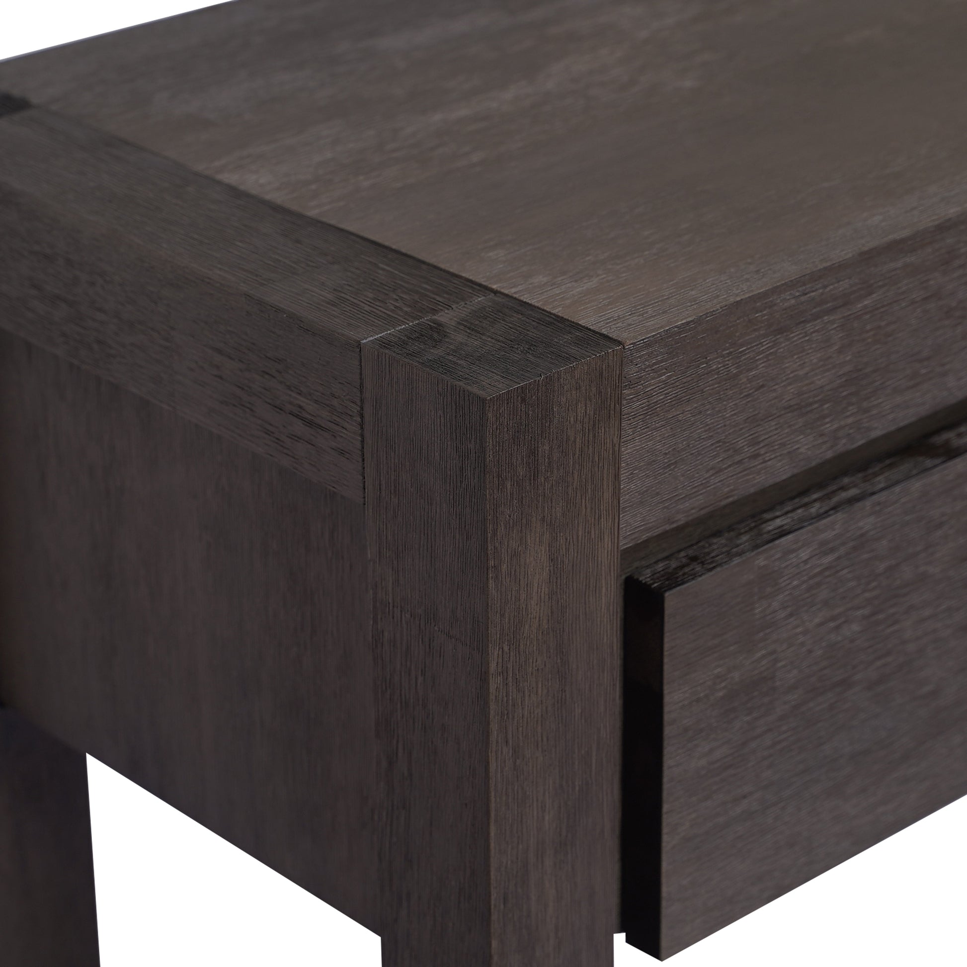 Console Table Entryway Table For Hallway Living Room With 2 Drawers And 1 Shelf Antique Brown Mdf