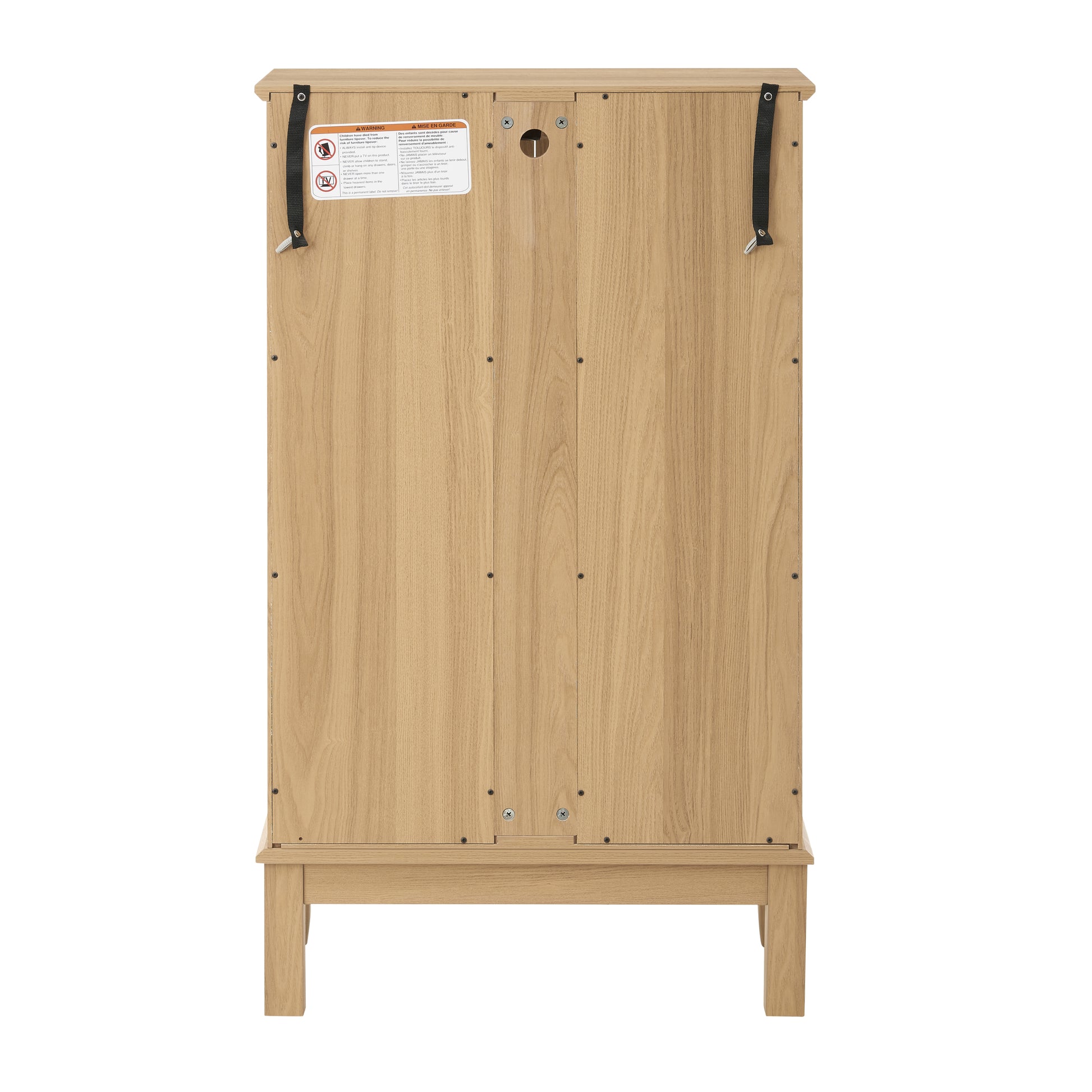 2 Doors Curio Cabinet With Tempered Glass Doors, Curio Cabinets With Mirrored Back Panel And Adjustable Shelves, Lighted Display Cabinet For Home, Office Light Bulb Included Oak Oak Mdf Glass