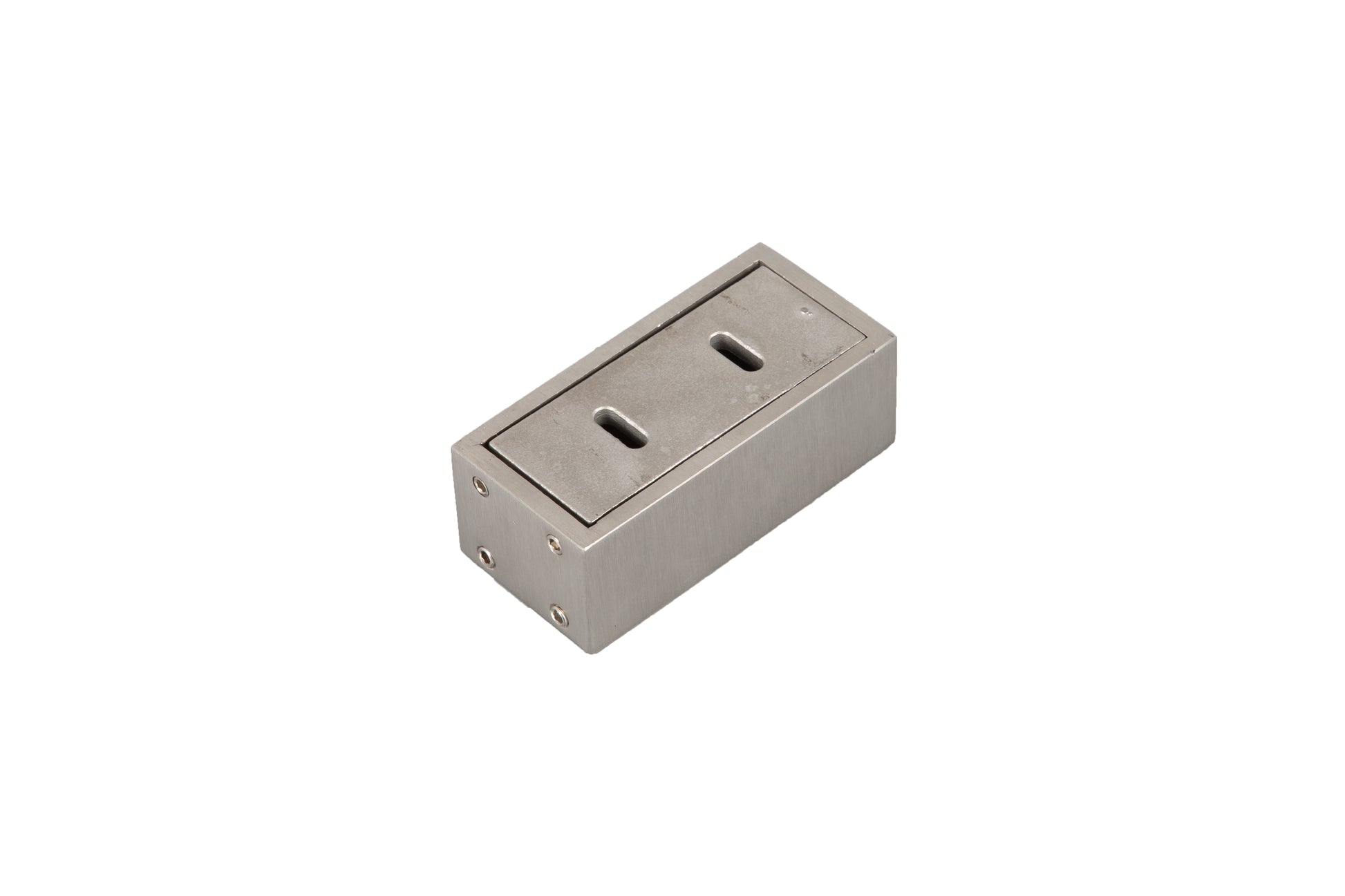 Roller Set With Wall Brackets And Anti Jump Knobs Only, 24D01P07 Bnx Brushed Nickel Stainless Steel