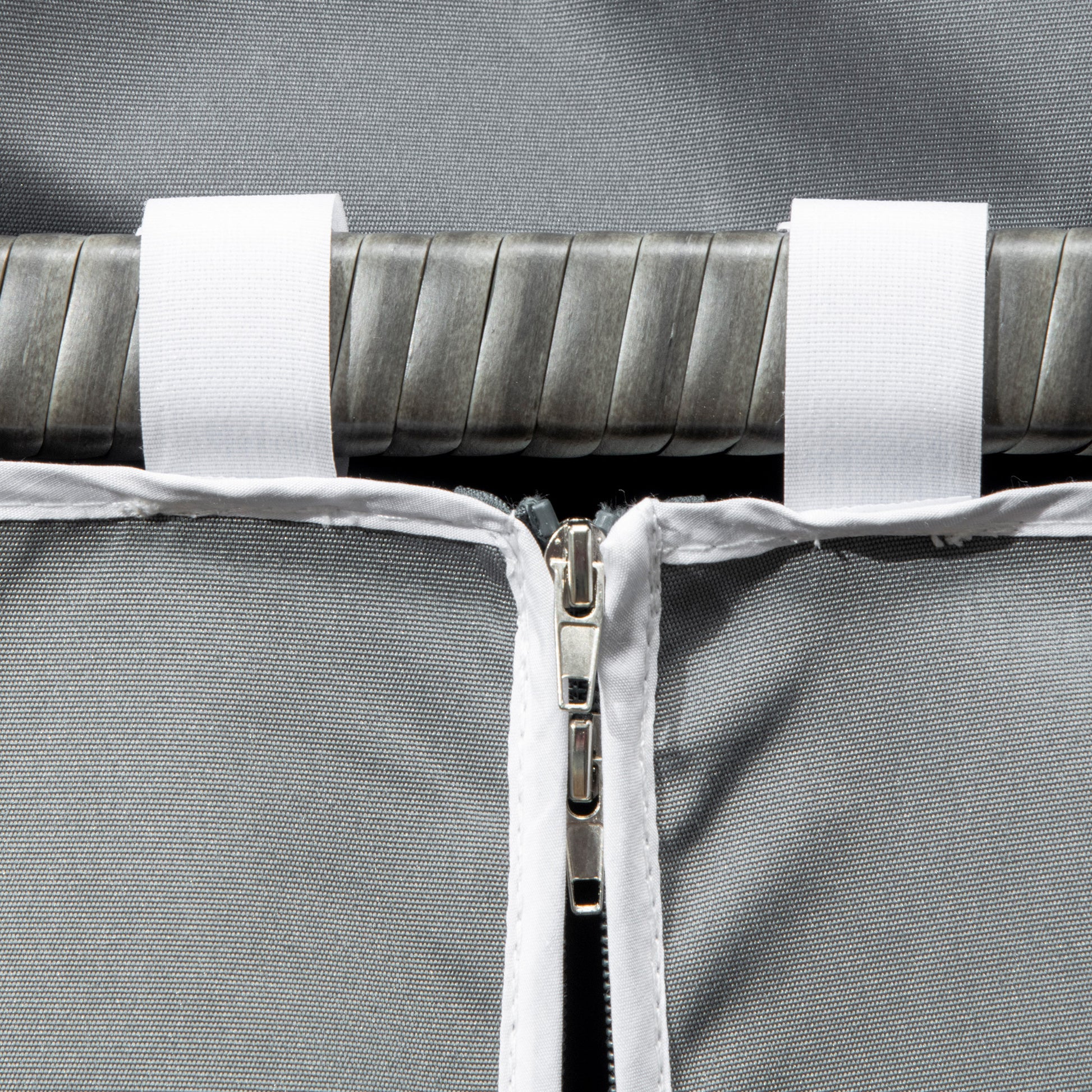 Outsunny Outdoor Towel Valet Caddy, Covered Poolside Towel Holder Rack, Shelf, Basket, Rolling Pe Rattan Wicker Storage On Wheels, Gray Gray Steel