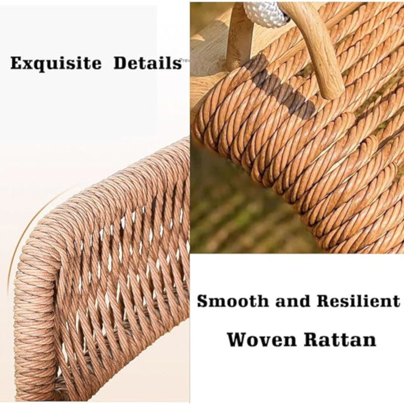 Hammock Swing Chair With Stand For Indoor,Outdoor, Anti Rust Wood Colored Frame 570 Lbs Capacity With Cushion Oversized Double Hammock Chair For Patio Balcony Bedroom Ban On Old W1132P155978 Gold Brown Rattan Metal