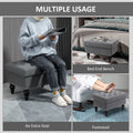 Homcom Ottoman With Storage For Living Room, 25