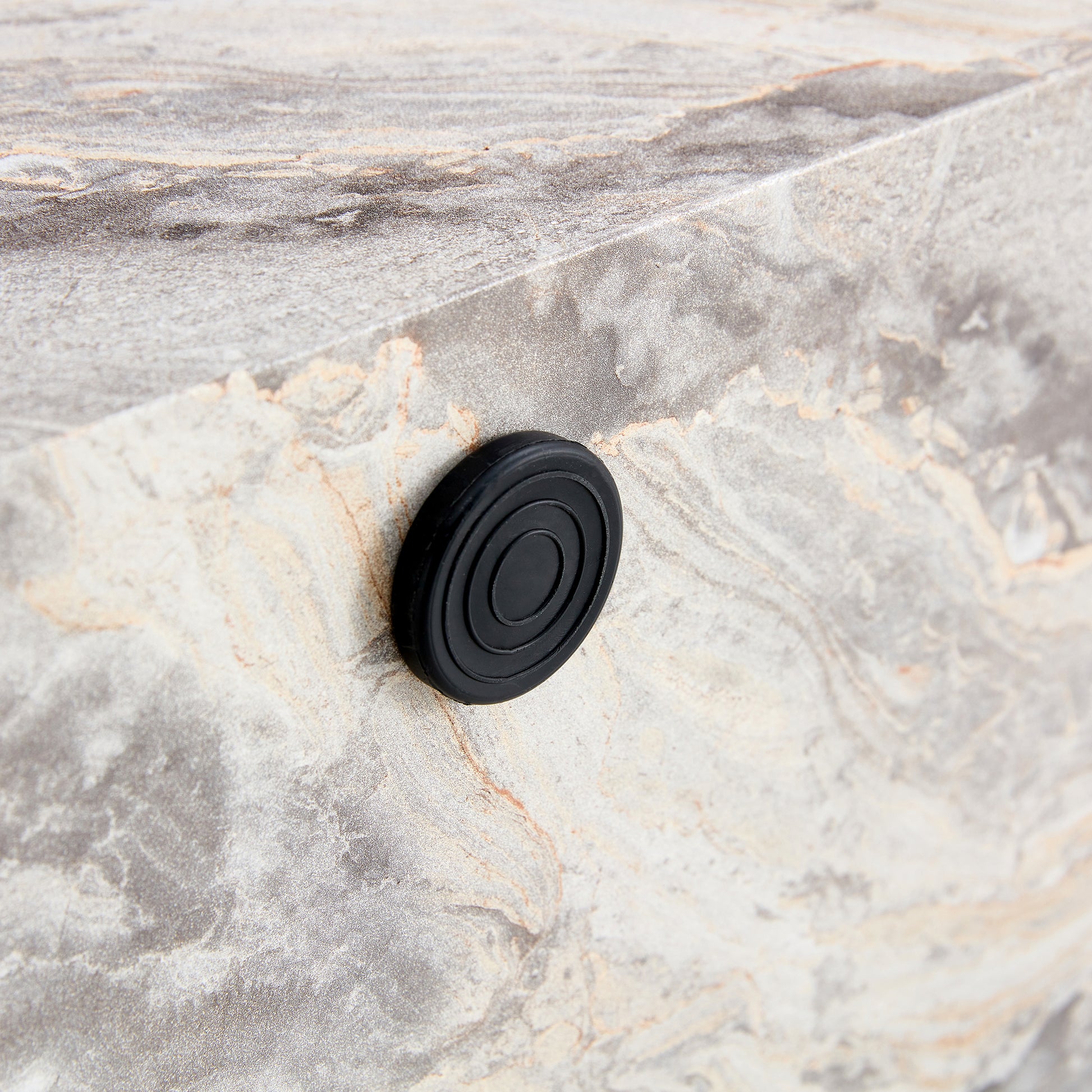 Modern Mdf Coffee Table With Grey Texture Pattern 39.3X23.6X11.8 Inches Stylish And Durable Design Grey Mdf