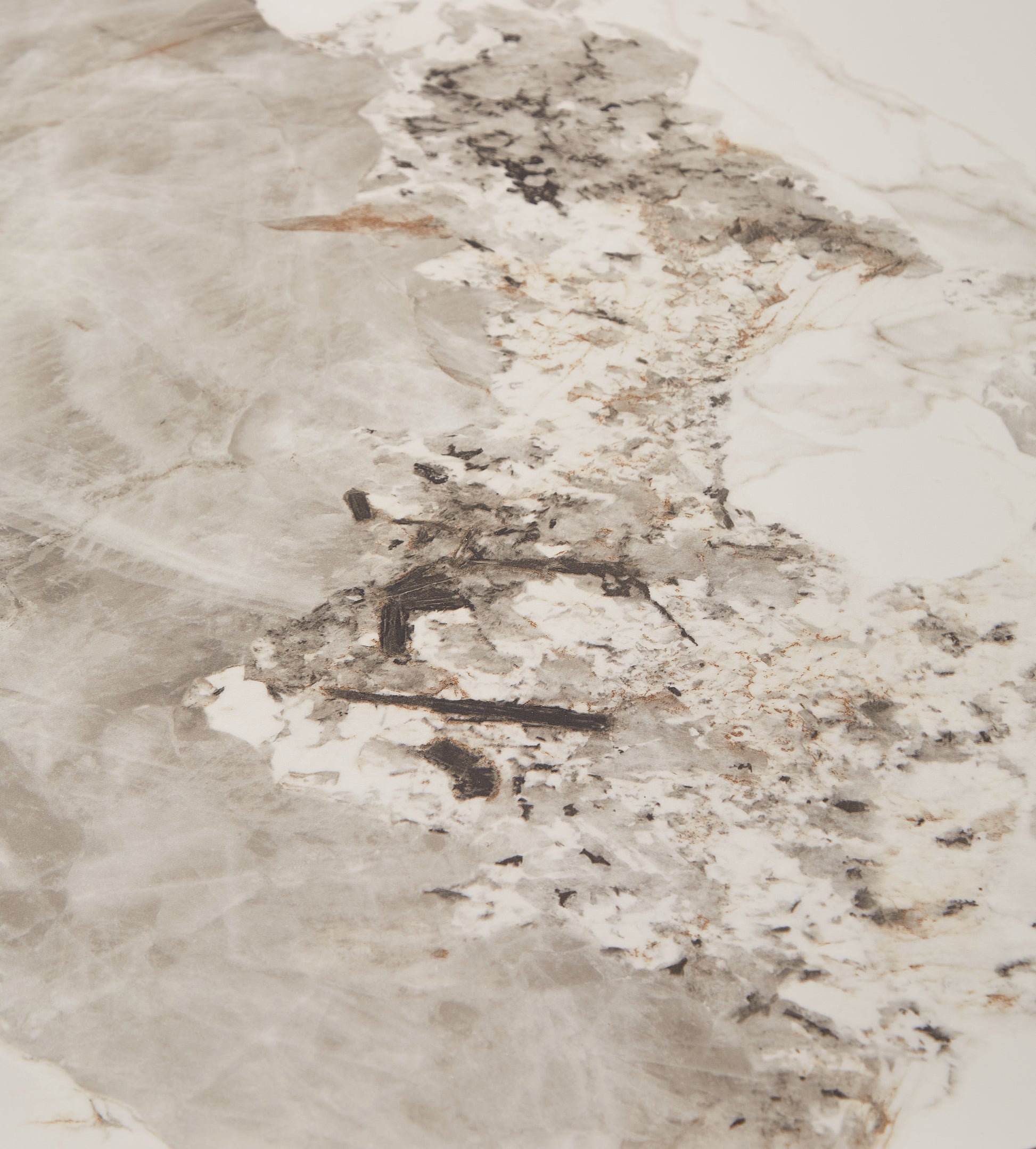 Modern Round White & Reall Wood Color Coffee Table With Drawers And Metal Legs,Drum Coffee Table With Golden Legs Circular Center Table With Ceramic Pattern Top For Living Room Apartment Office White White Natural Ceramic Mdf