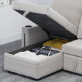 Sectional Sofa With Storage, 96