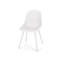 Posey Chair White Polypropylene