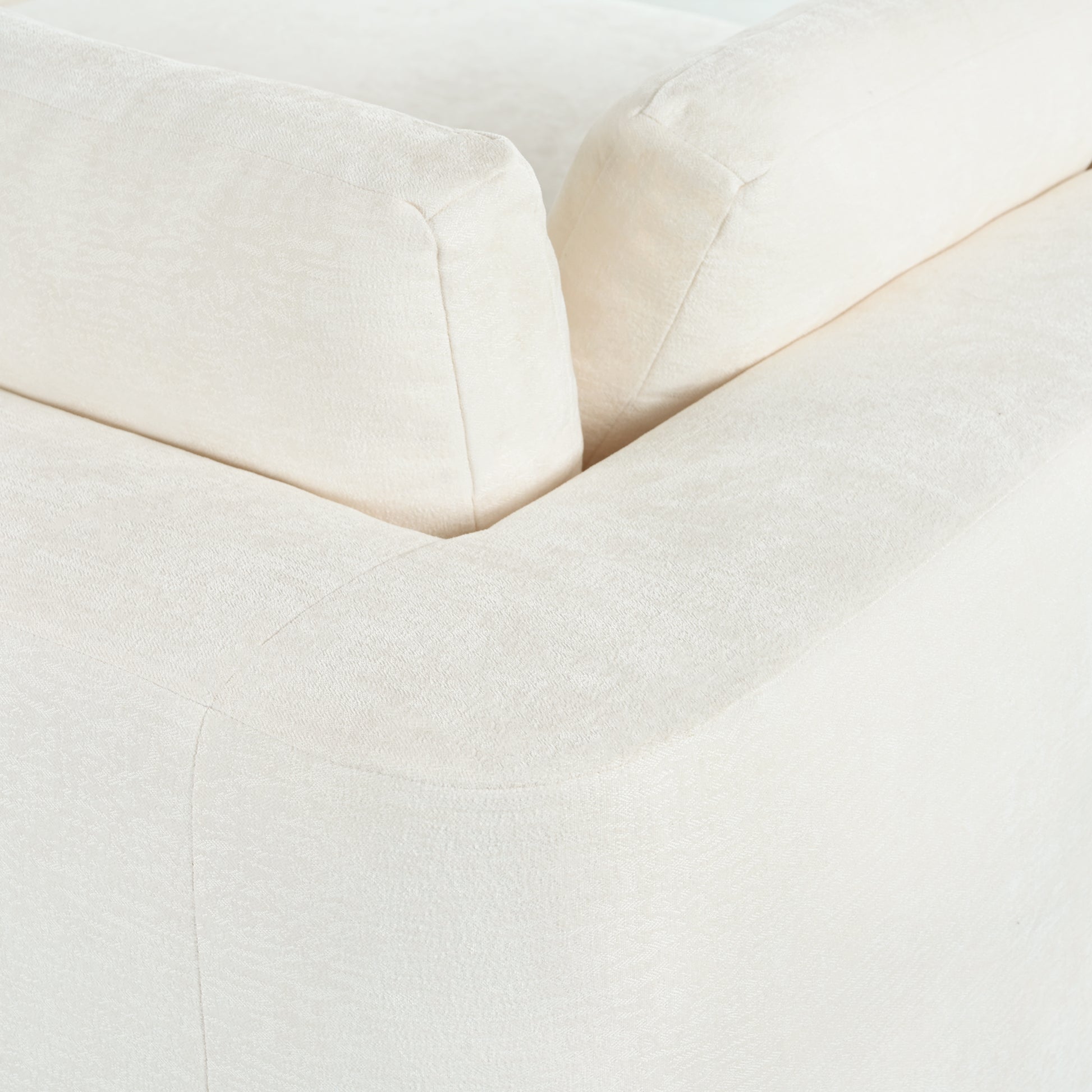 Modern Large Modular Sectional Sofa For Living Room, Bedroom, Salon, 3 Piece Free Combination Beige Polyester 3 Seat