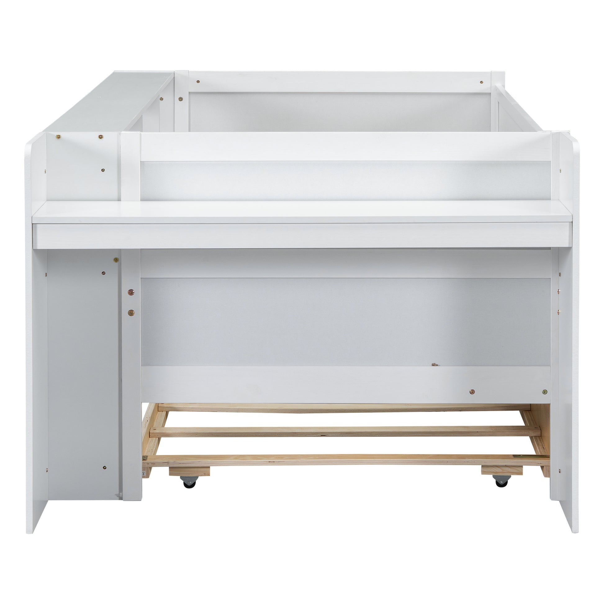 Multi Functional Twin Daybed With Drawers And Trundle, Headboard Storage And Tables, Usb Charging Station, White Box Spring Not Required Twin White Wood Daybeds Pine