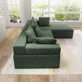Modern Upholstered Sectional Sofa Couch Set,Modular 108