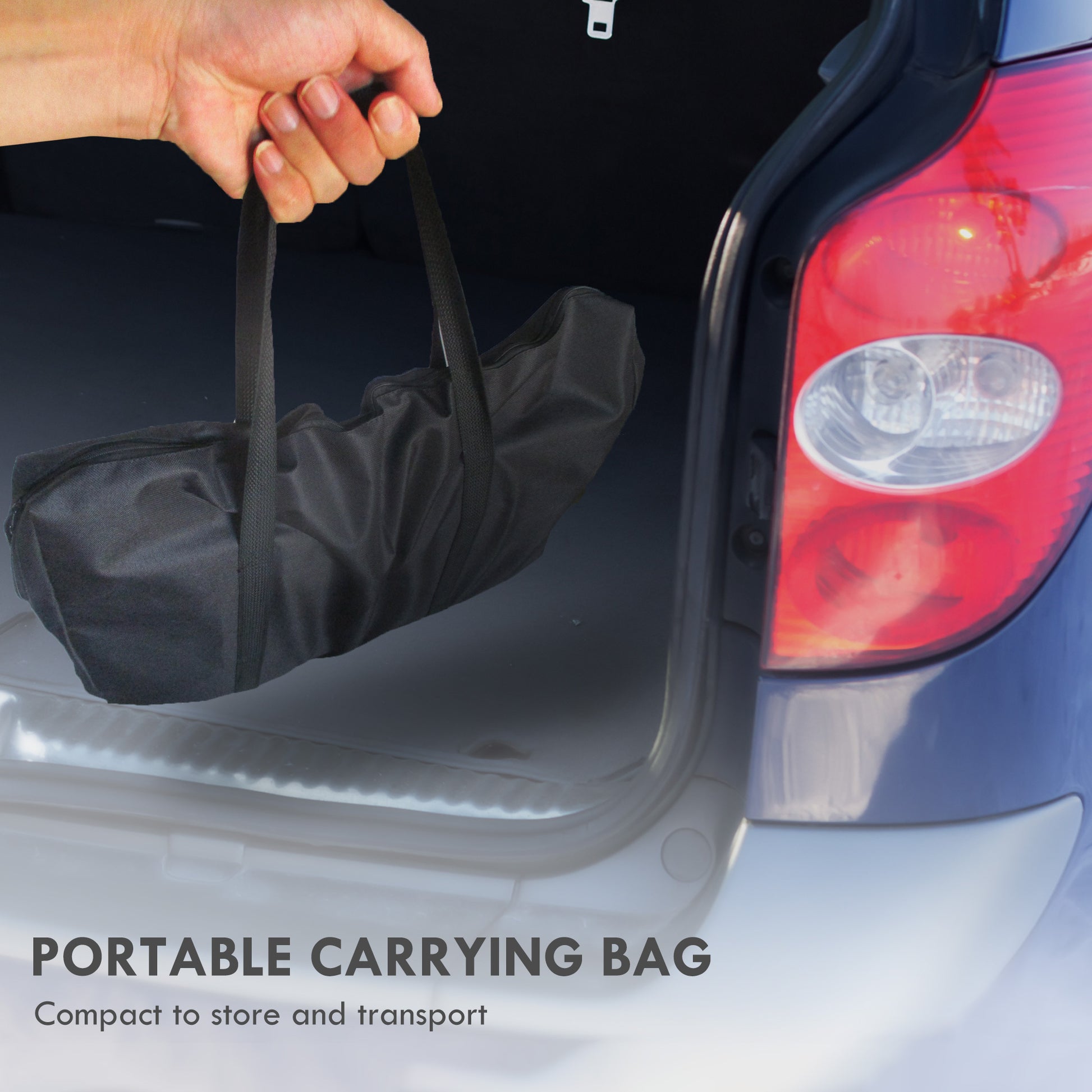 Outsunny 3 In 1 Portable Fire Pit, Stove, Coffee Table, Wood Burning Firepit With Carrying Bag And Quick Assembly For Camping, Bonfire, Picnic, Backyard, Patio, Black Black Steel