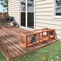 Pawhut Outdoor Cat Tunnel With Extendable Design, 59
