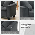 6006E Package Dark Gray Suede 1 Seat