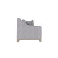 Honra Gray Sofa Gray Foam Engineered Wood 3 Seat