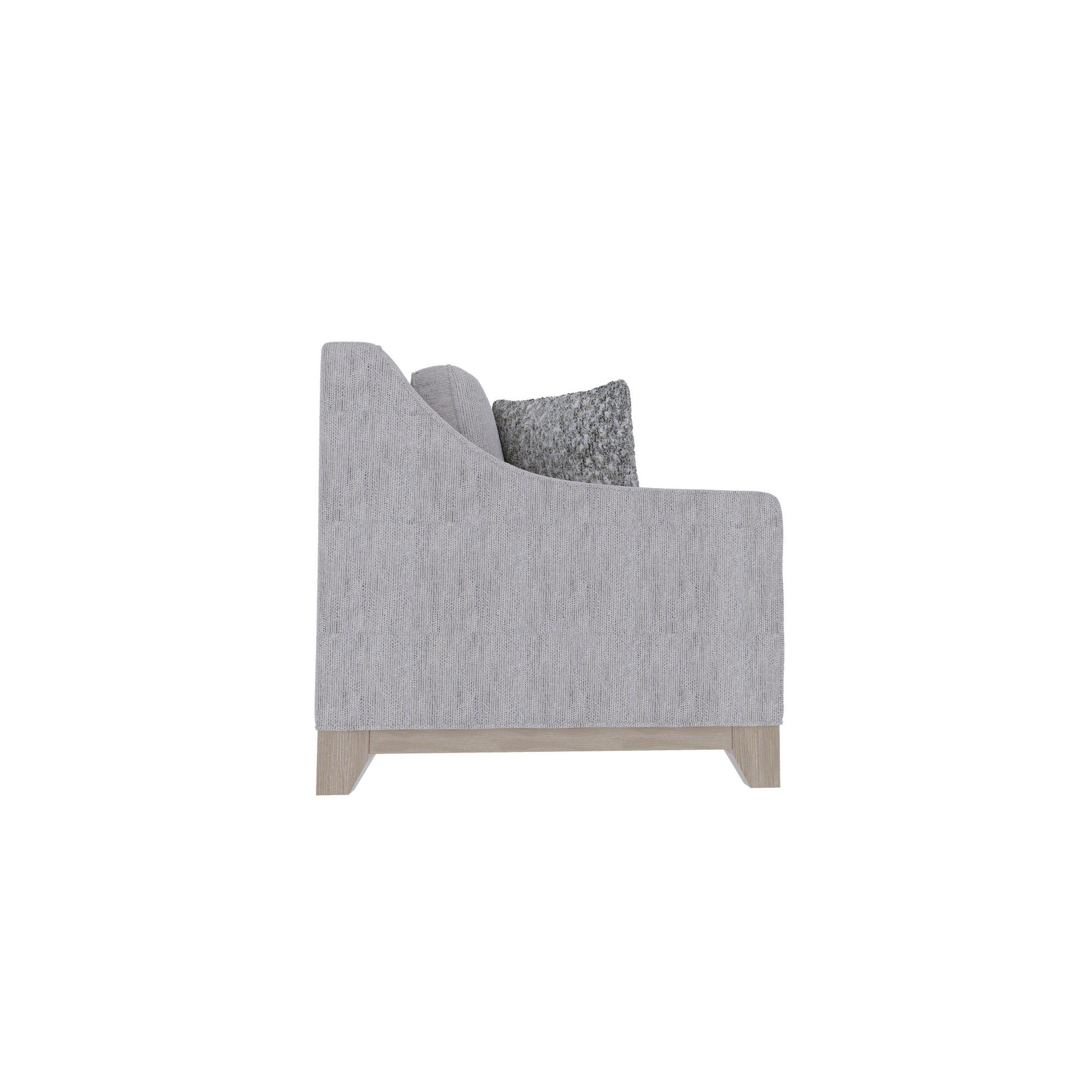 Honra Gray Sofa Gray Foam Engineered Wood 3 Seat