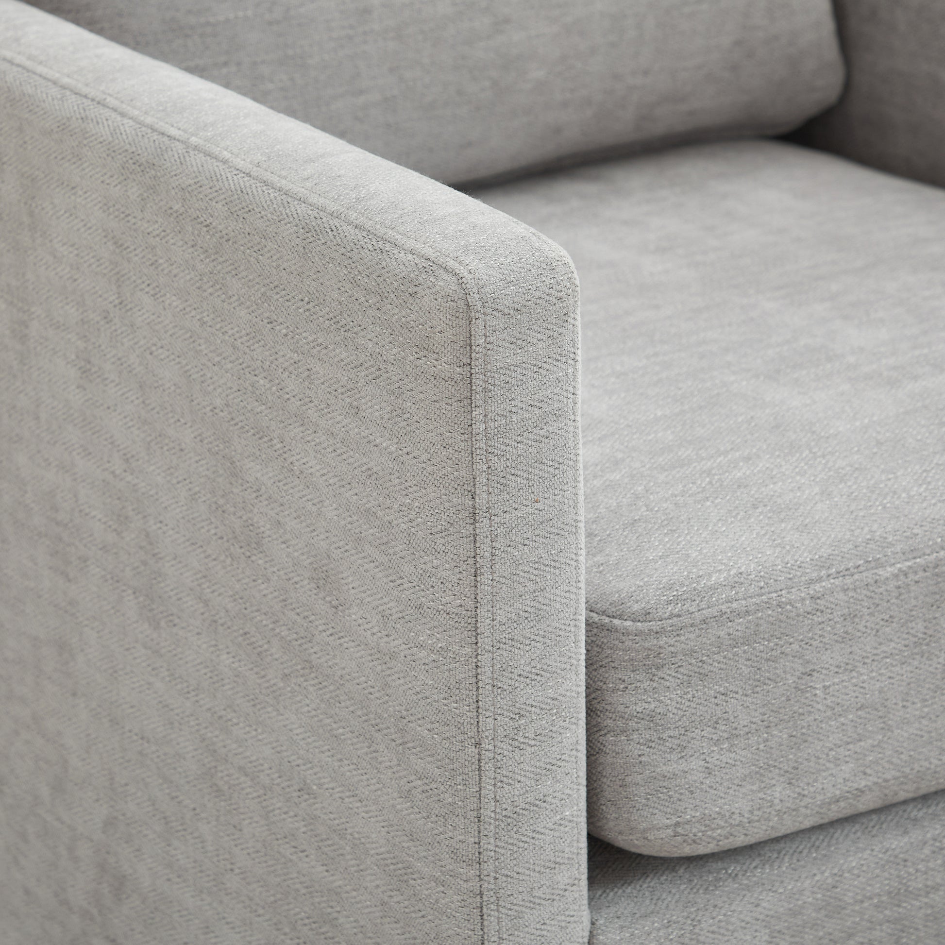 30.7"W Square Upholstered Swivel Accent Chair And Comfy Accent Single Sofa Chair, 360 Degree Club Chair, Lounge Armchair For Living Room Bedroom Apartment Nursery. Light Gray Light Gray Chenille