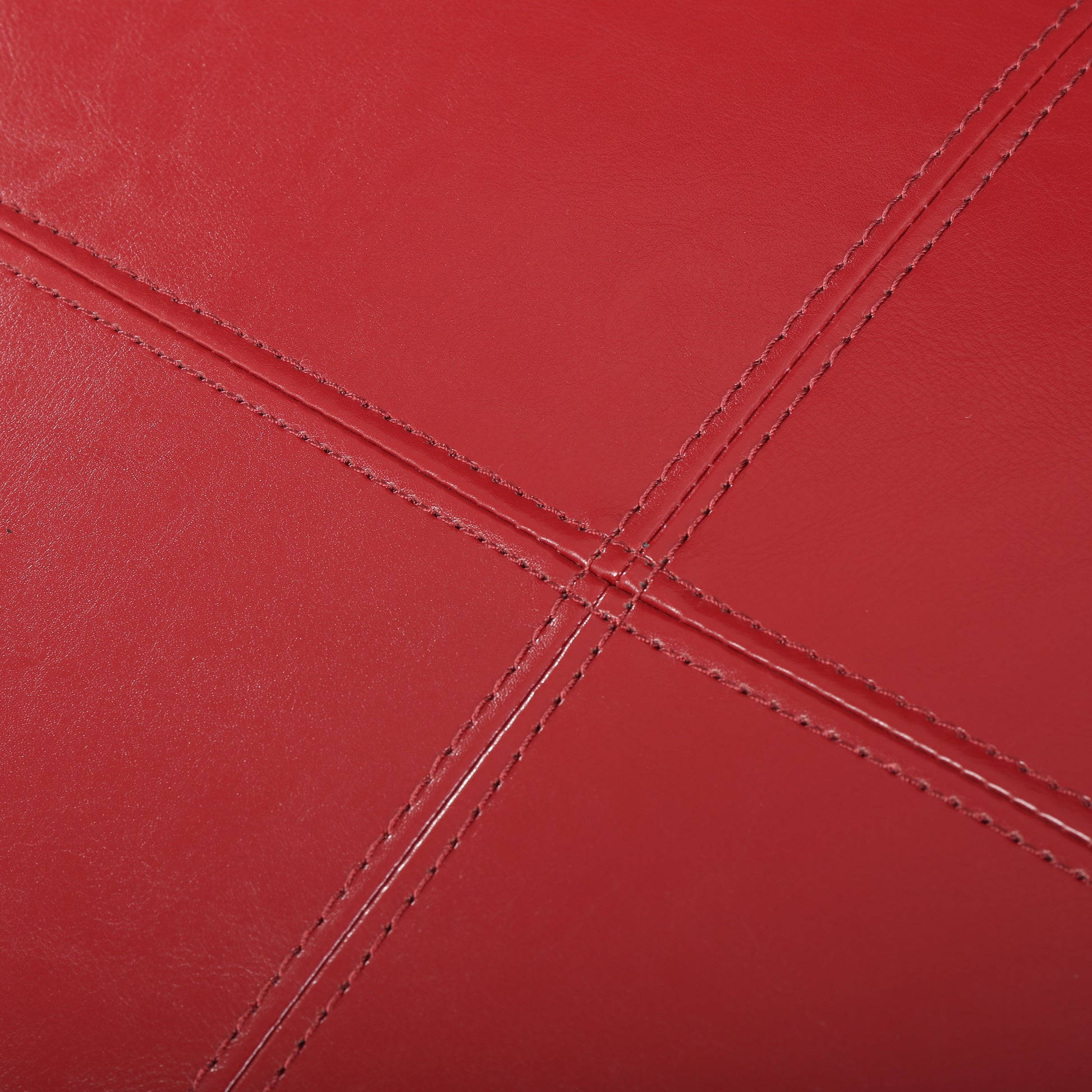 Mansfield Ottoman Red Pu