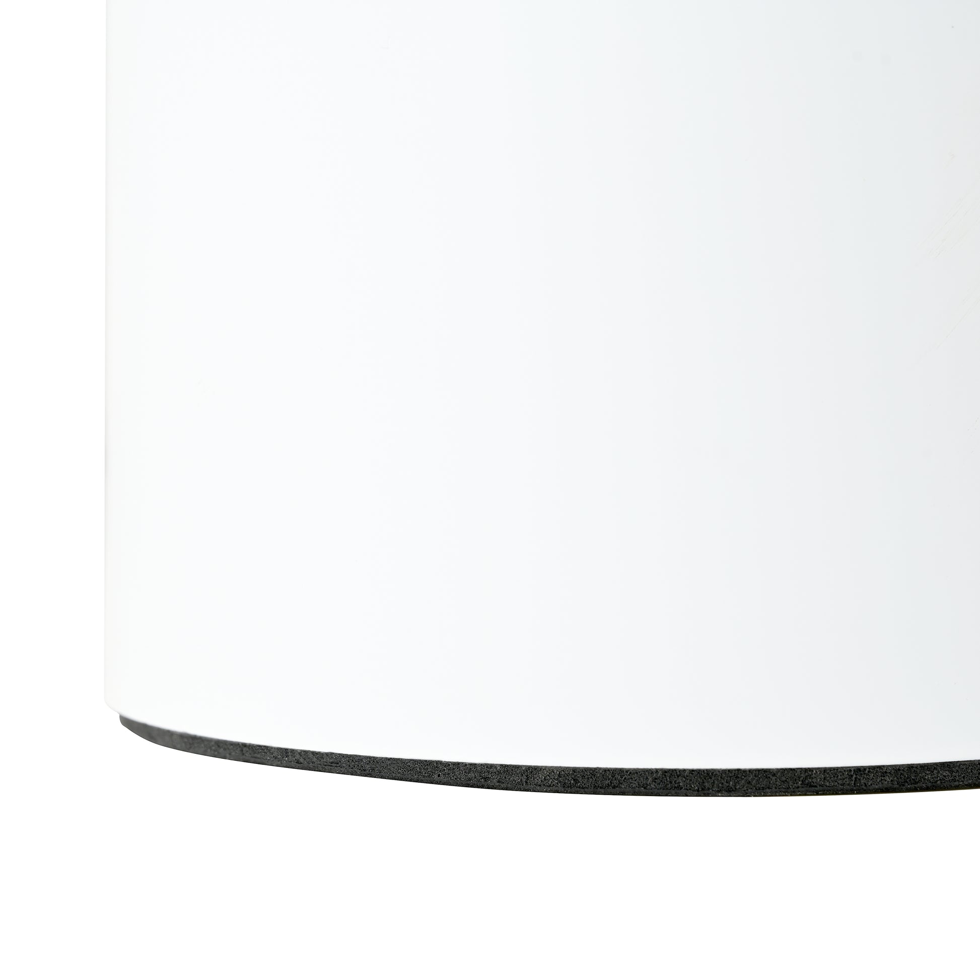 44'' X 25.9'' Easy Assembly Cloud Coffee Table With 1.5'' Thick Tabletop, Cream Style Irregular End Table With 3 Sturdy Legs, Sleek Center Table With Round Edge For Living Room, White White Mdf