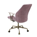 Pink Office Chair With Swivel Solid Pink Office Office Chairs Solid Back Swivel Genuine Leather