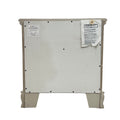 Flora Nightstand, Gray Finish Bd02205 Gray Wood