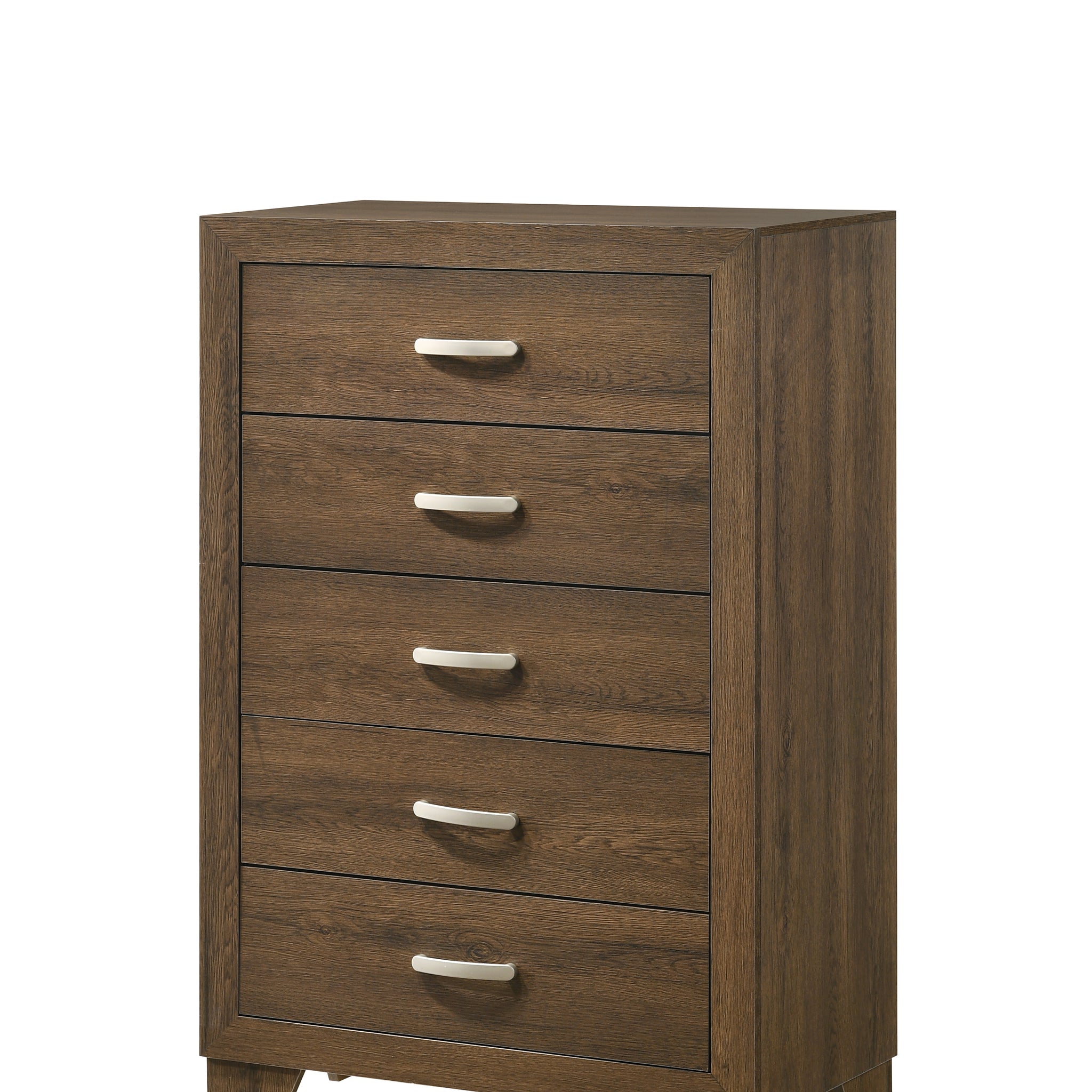 Miquell Oak Finish Chest Oak Synthetic Wood