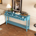 Rustic Entryway Console Table, 60