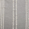 3 Piece Cotton Jacquard Comforter Set Gray Full Queen Queen Gray Cotton