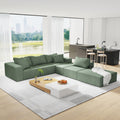 Modern Upholstered Sectional Sofa Couch Set,Modular 132