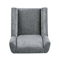 Swivel Chair Grey Fabric