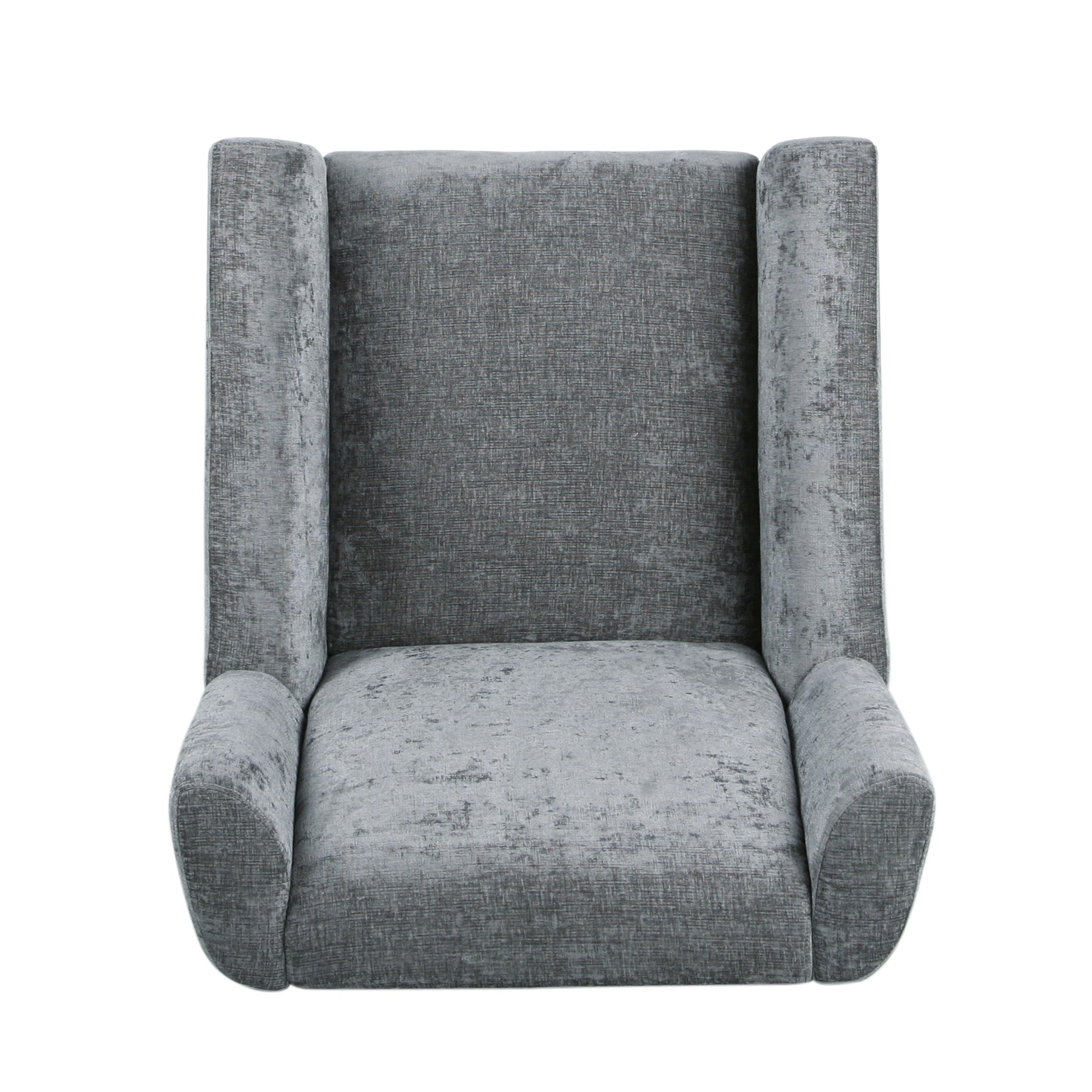 Swivel Chair Grey Fabric