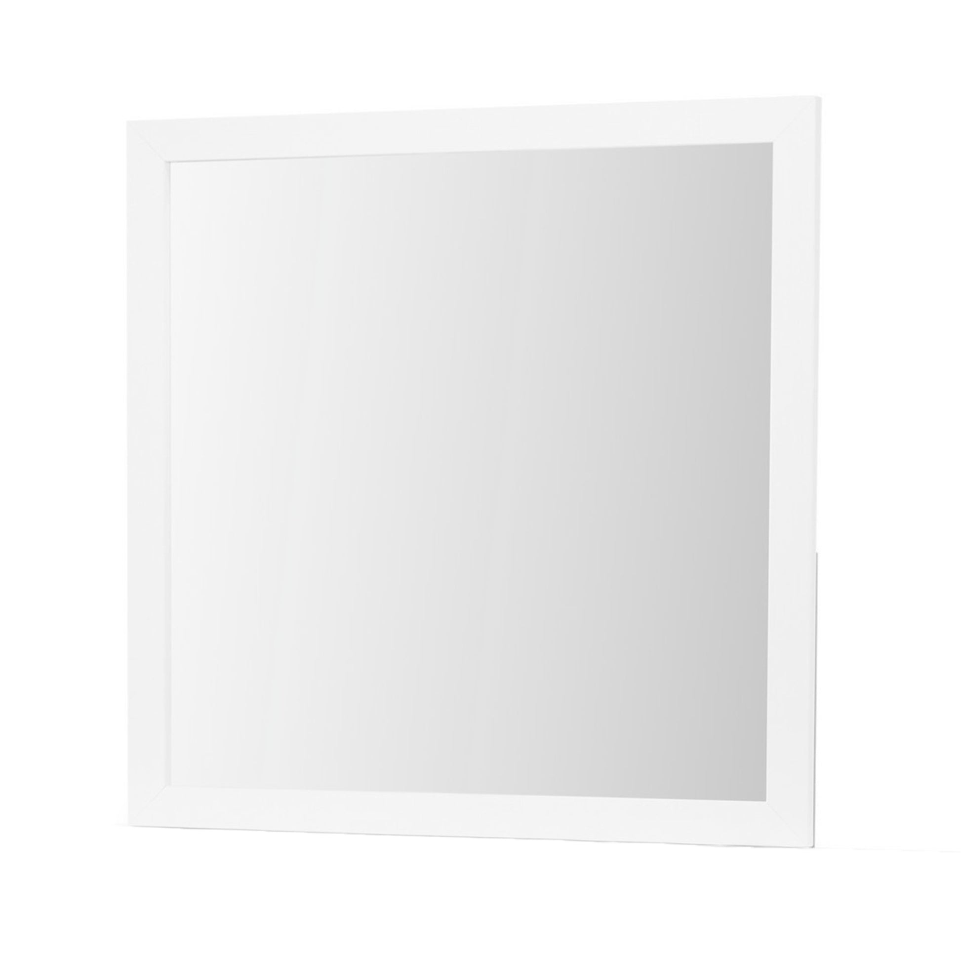 Omoda White Mirror White Rubber Wood