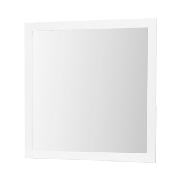Omoda White Mirror White Rubber Wood